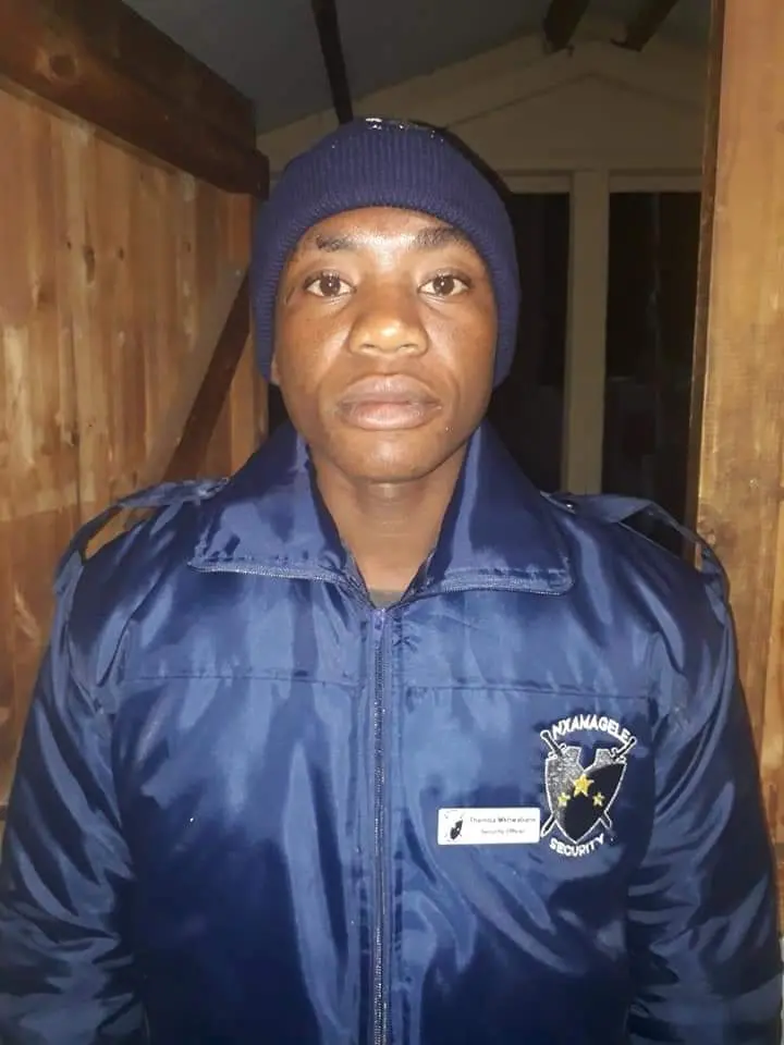Nxamagele Security team member
